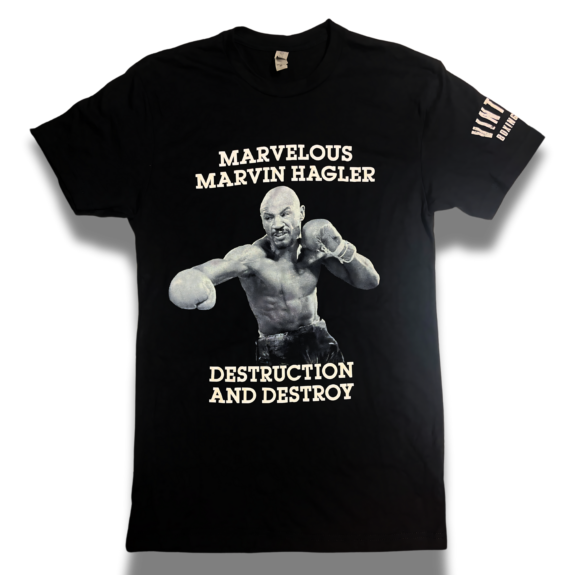 Hagler Tribute shirt Mens Vintage Wear - Vintage Boxing Gear