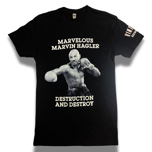 Hagler Tribute shirt Mens Vintage Wear - Vintage Boxing Gear