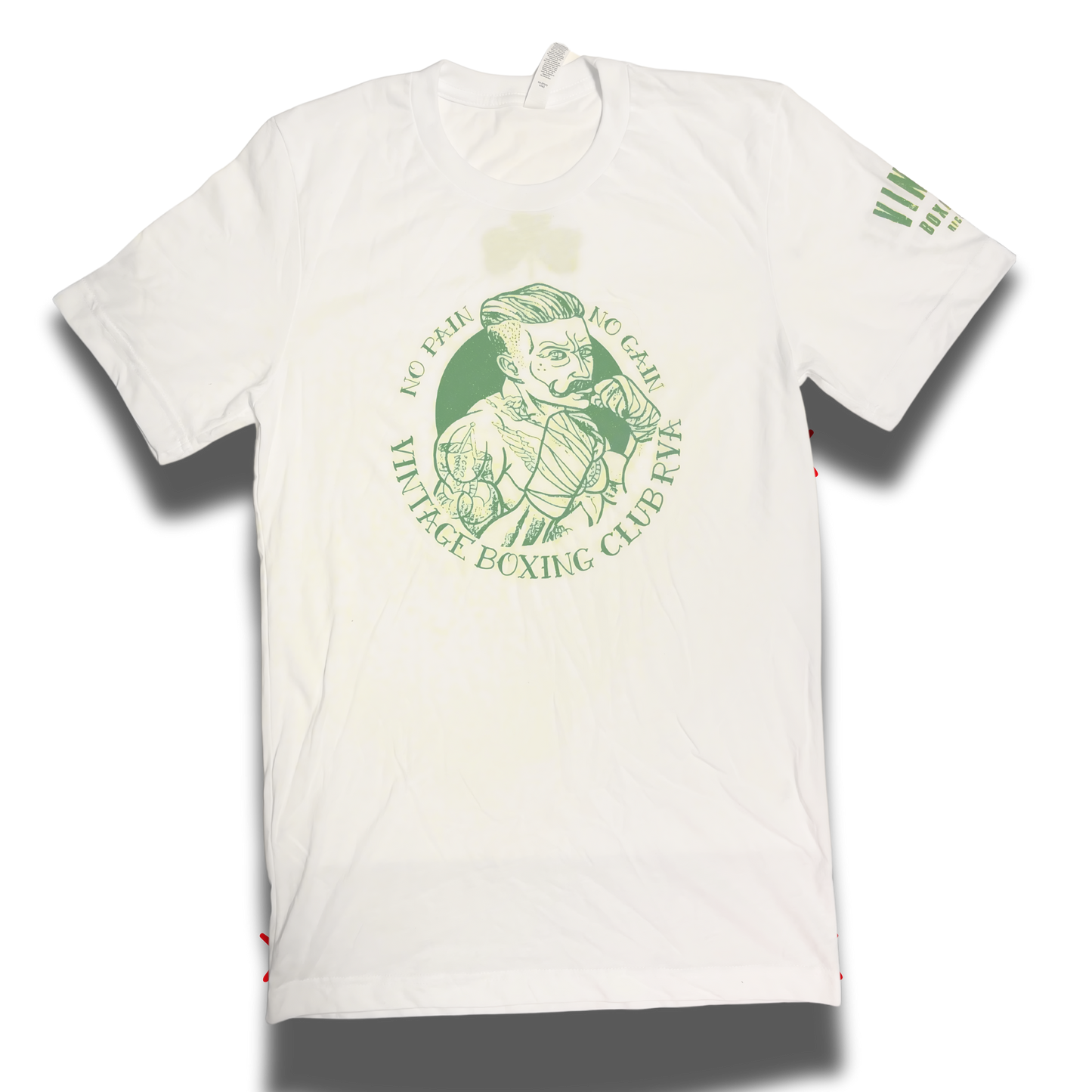 Shamrock Shirt Green Unisex Vintage Wear - Vintage Boxing Gear