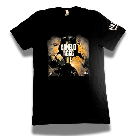 Canelo vs GGG T-Shirt - Vintage Boxing Gear