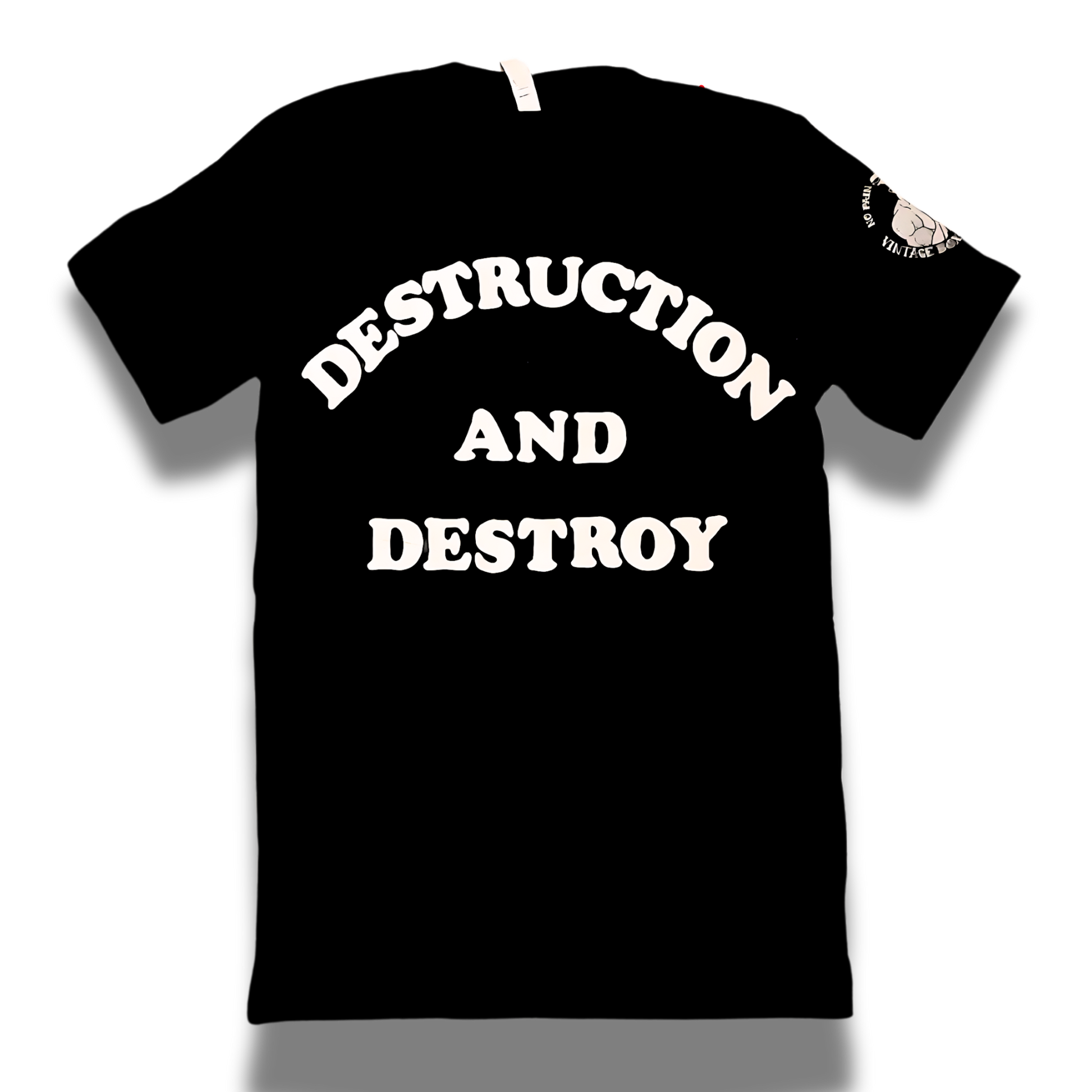 Destruction and Destroy Hagler T-Shirt - Vintage Boxing Gear