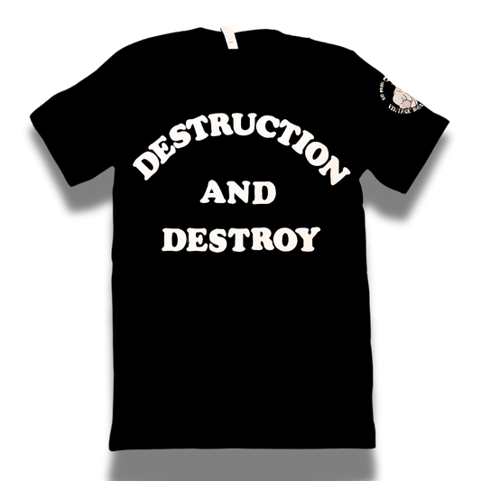 Destruction and Destroy Hagler T-Shirt - Vintage Boxing Gear