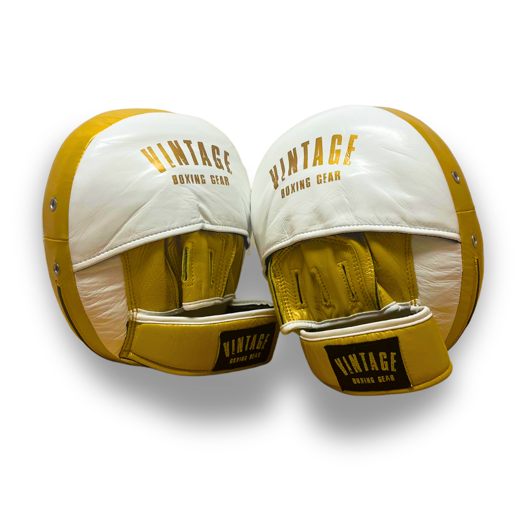 boxing practice gear Vintage Boxing Gear Practice Mitts