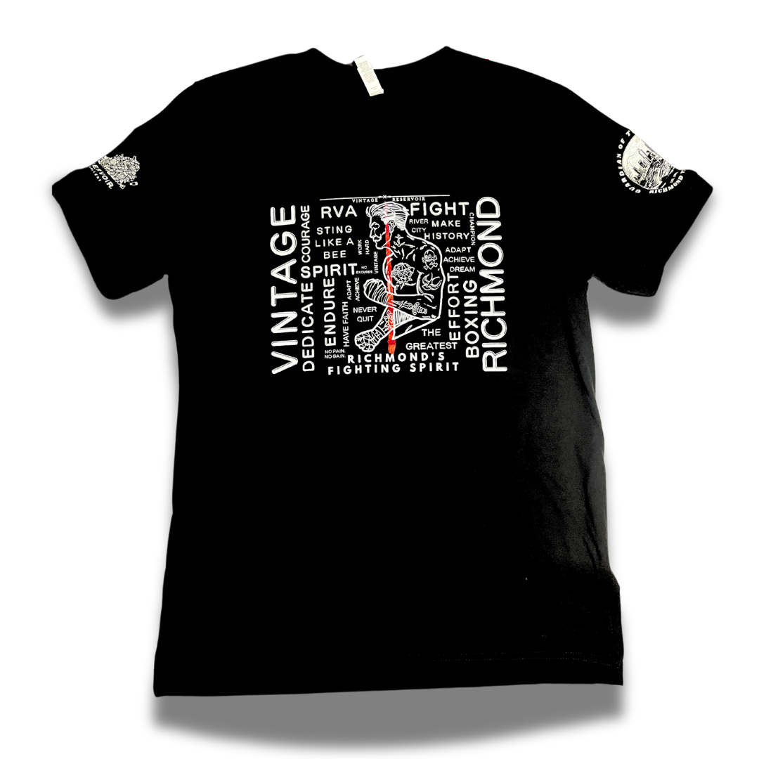 Nonprofit Collab Tee: Guardian of the Gloves x Reservoir Distillery - Vintage Boxing Gear