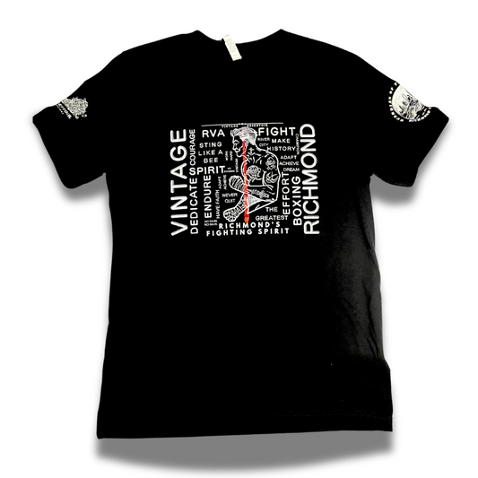 Nonprofit Collab Tee: Guardian of the Gloves x Reservoir Distillery - Vintage Boxing Gear