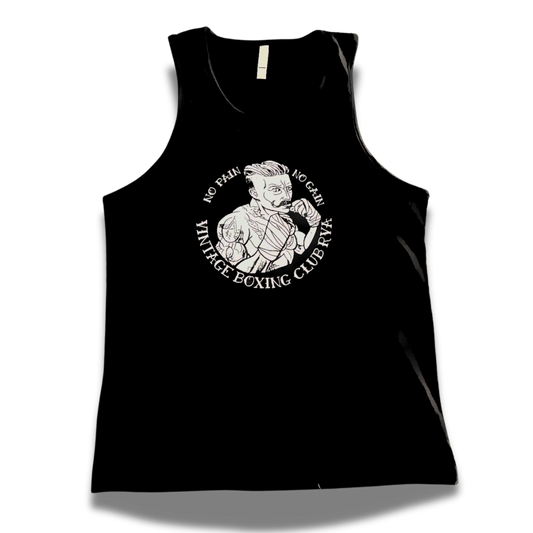 "No Pain No Gain" Vintage Boxing Club Tank