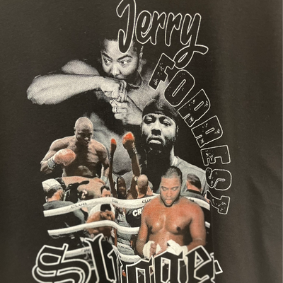 Jerry Forrest "Slugger" T Shirt (Black) - Vintage Boxing Gear
