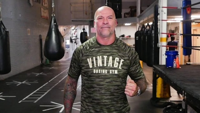 Camo T-shirt - sport-tek quick dry material - Vintage Boxing Gear
