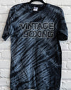 Retro T-shirt Blue Tie-Dye uni1036 . - Vintage Boxing Gear