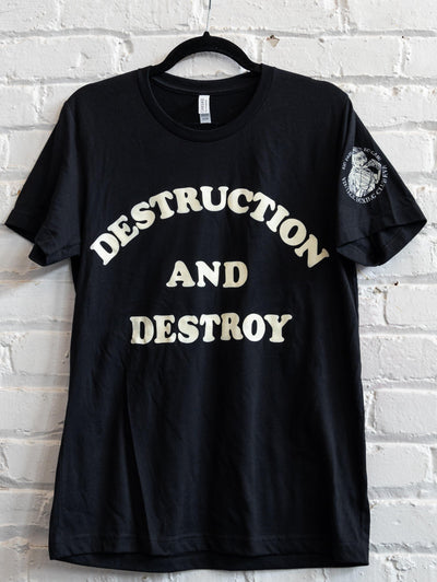 Destruction and Destroy Hagler Tshirt  UNI1001 . - Vintage Boxing Gear