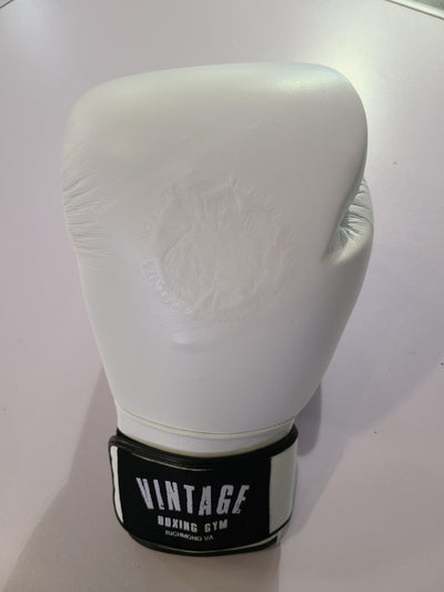 Vintage Custom Leather Boxing Gloves 16oz - Vintage Boxing Gear