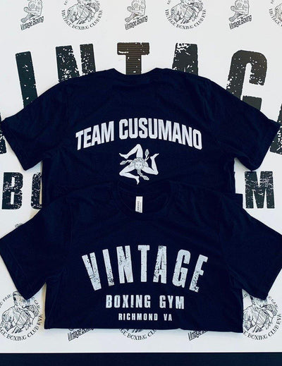 Team Cusumani T- Shirt Vintage Boxing T1101 - Vintage Boxing Gear