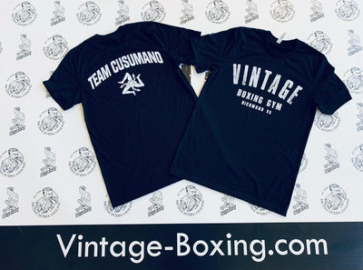 Team Cusumani T- Shirt Vintage Boxing - Vintage Boxing Gear